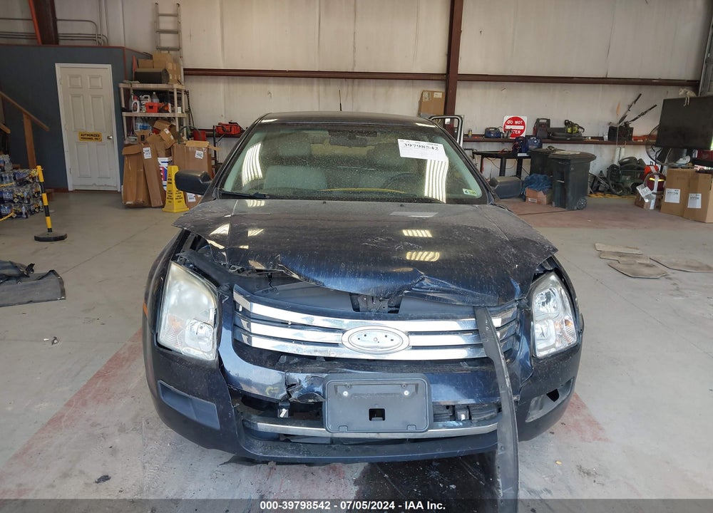 2008 FORD FUSION S VIN: 3FAHP06Z48R267860