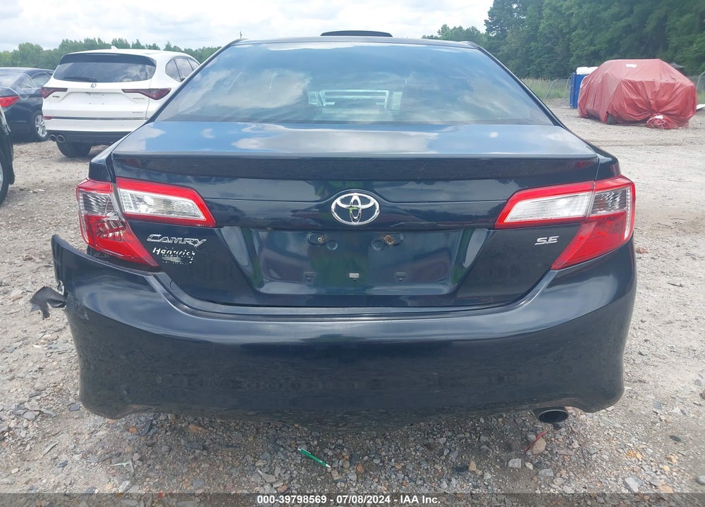 2014 TOYOTA CAMRY SE VIN: 4T1BF1FKXEU471011