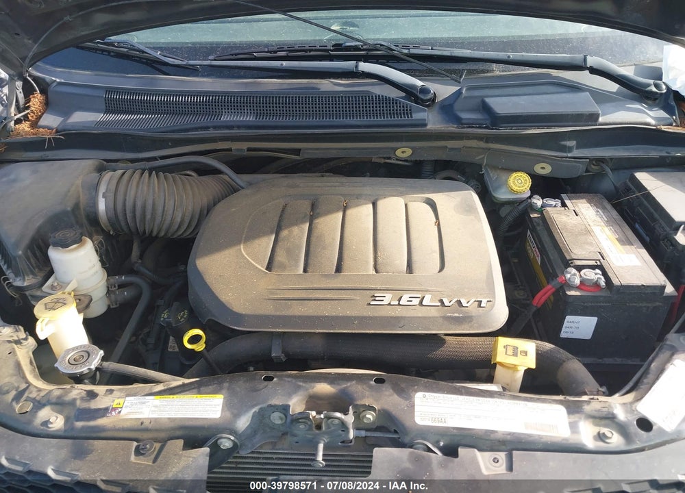 2012 DODGE GRAND CARAVAN SXT VIN: 2C4RDGCG7CR153692