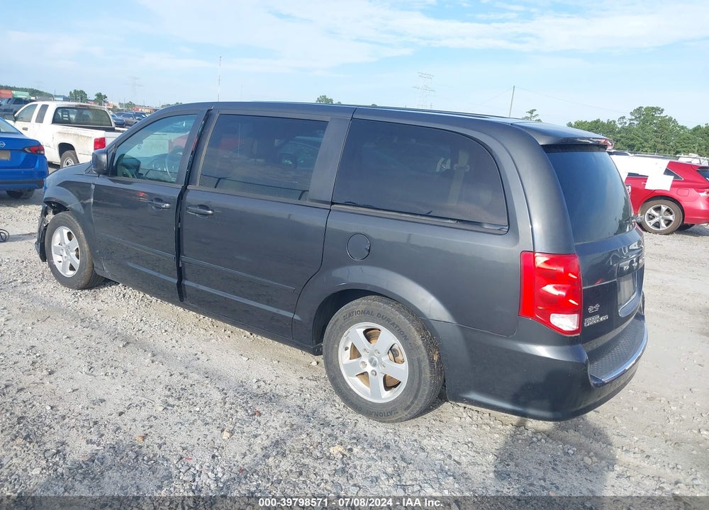 2012 DODGE GRAND CARAVAN SXT VIN: 2C4RDGCG7CR153692