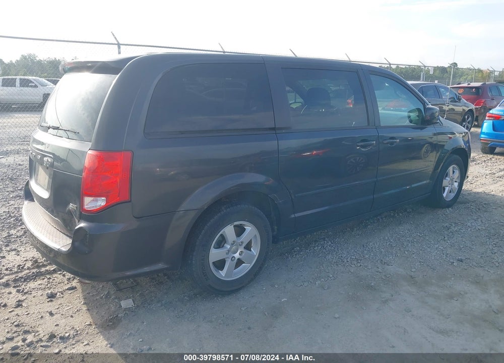 2012 DODGE GRAND CARAVAN SXT VIN: 2C4RDGCG7CR153692