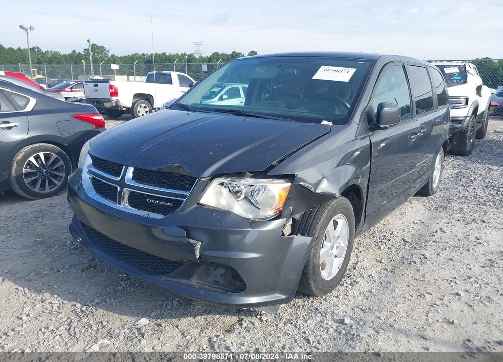 2012 DODGE GRAND CARAVAN SXT VIN: 2C4RDGCG7CR153692