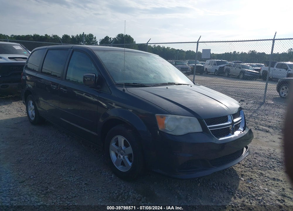 2012 DODGE GRAND CARAVAN SXT VIN: 2C4RDGCG7CR153692
