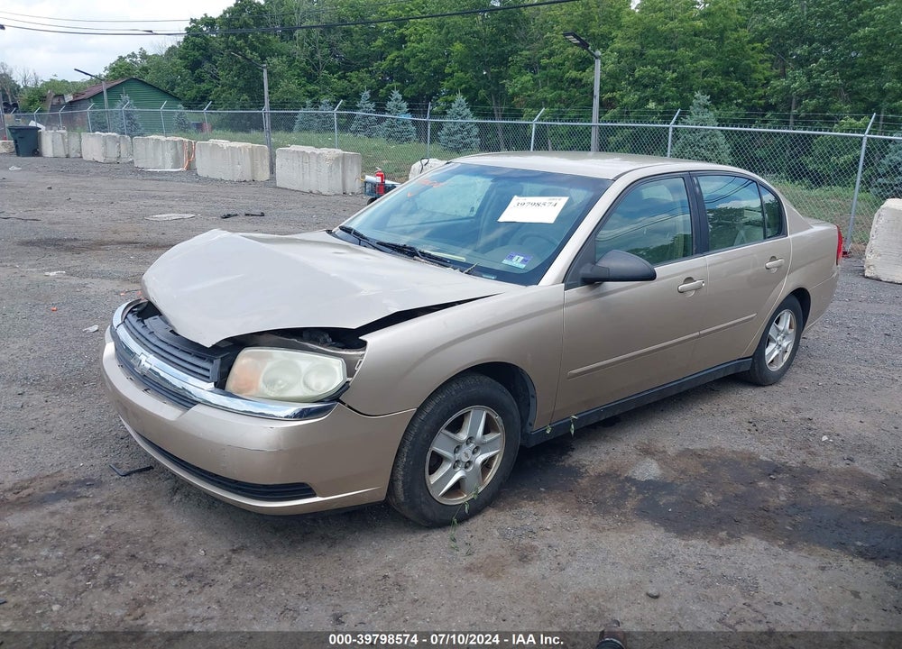 2005 CHEVROLET MALIBU LS VIN: 1G1ZT52855F178580