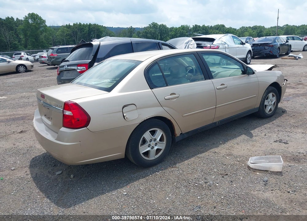 2005 CHEVROLET MALIBU LS VIN: 1G1ZT52855F178580