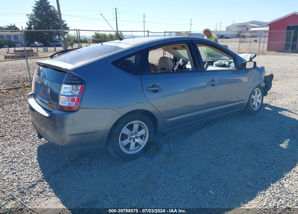 2005 TOYOTA PRIUS VIN: JTDKB20UX53019789