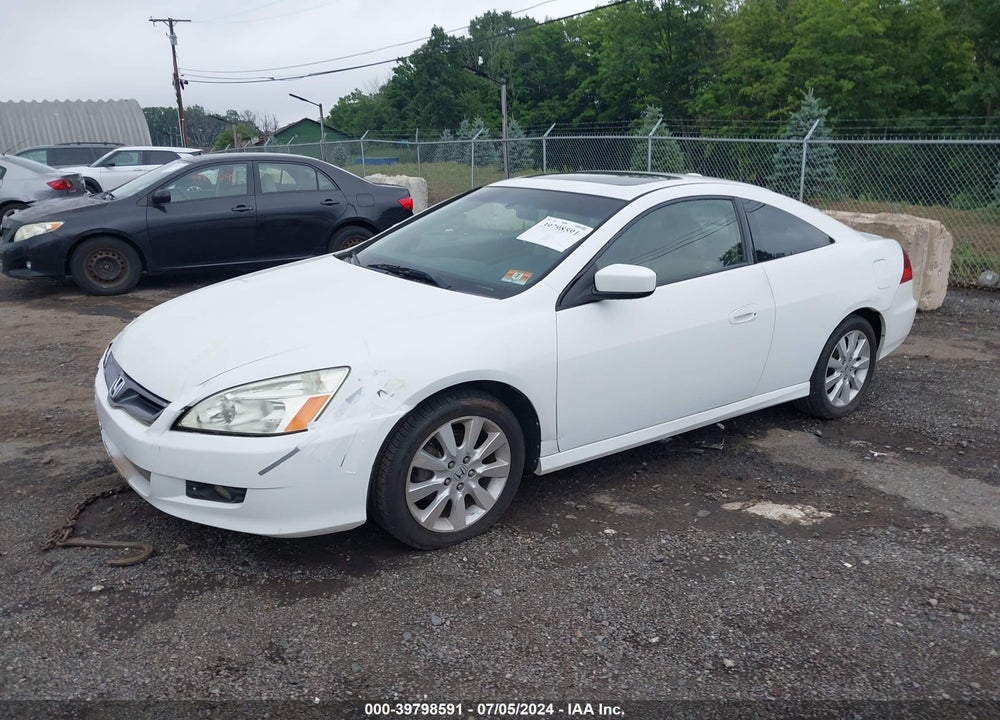 2007 HONDA ACCORD 3.0 EX VIN: 1HGCM82627A007040