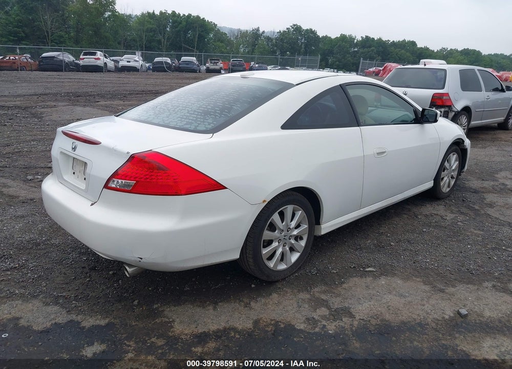 2007 HONDA ACCORD 3.0 EX VIN: 1HGCM82627A007040