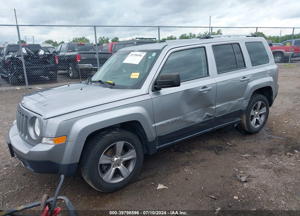 2016 JEEP PATRIOT HIGH ALTITUDE EDITION VIN: 1C4NJPFA8GD720757