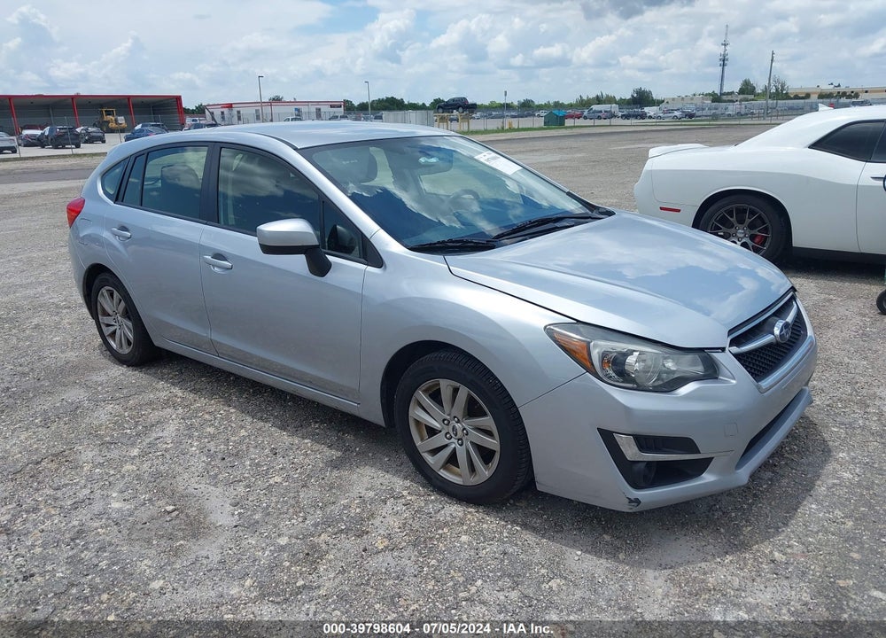 2015 SUBARU IMPREZA 2.0I PREMIUM VIN: JF1GPAC6XFH266397