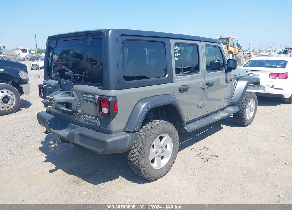 2020 JEEP WRANGLER UNLIMITED SPORT S 4X4 VIN: 1C4HJXDN6LW223854