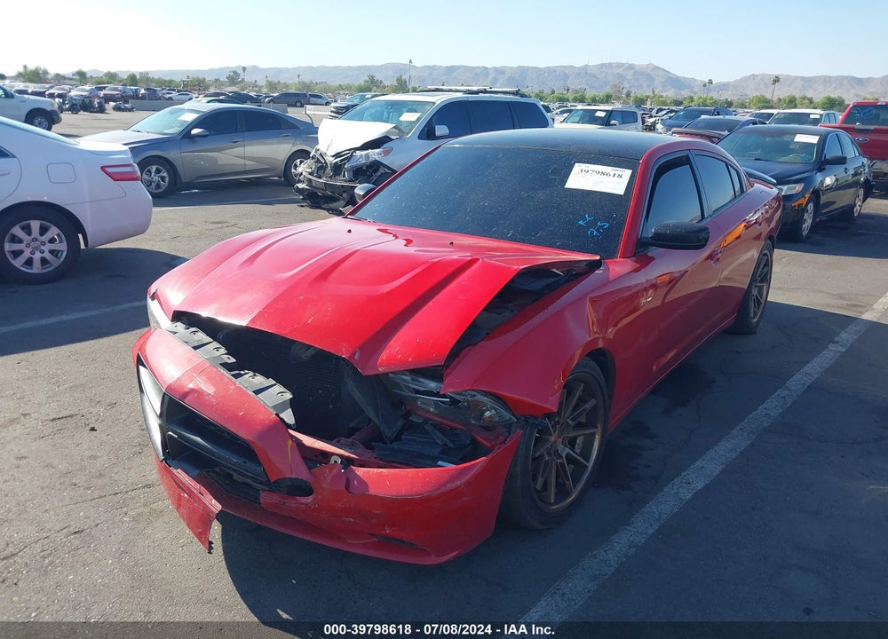 2013 DODGE CHARGER R/T VIN: 2C3CDXCT1DH526580