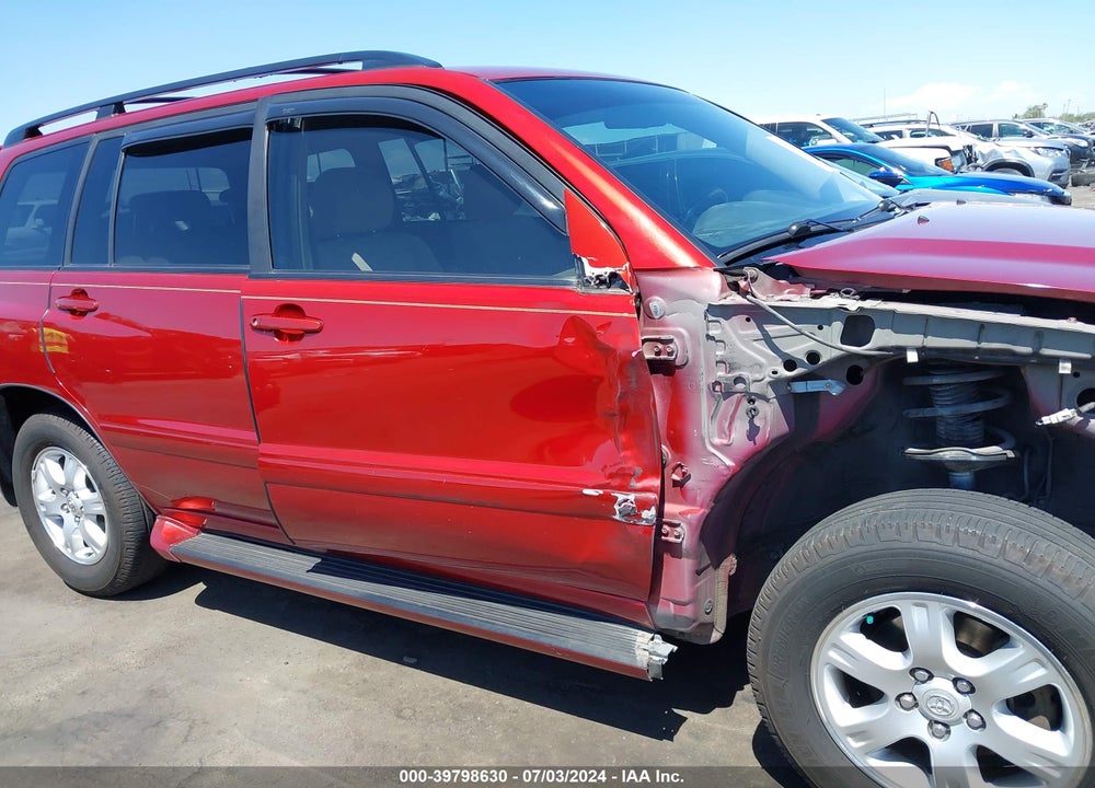 2002 TOYOTA HIGHLANDER V6 VIN: JTEGF21A420060474