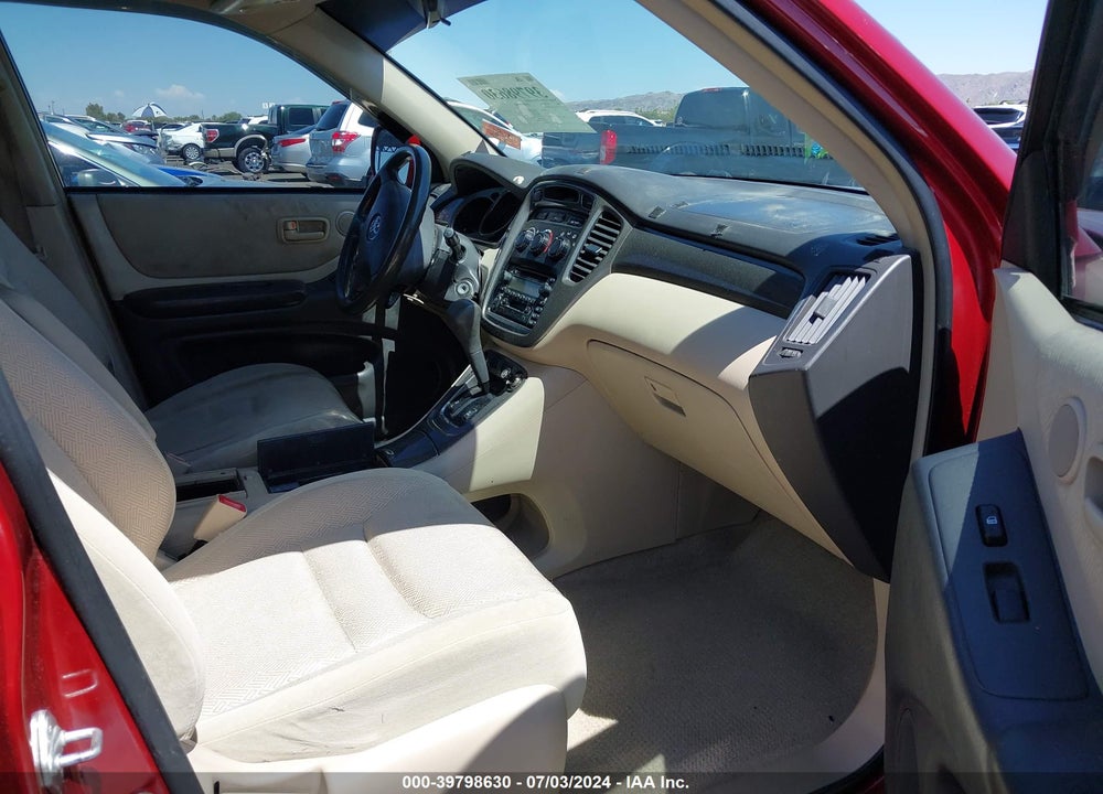 2002 TOYOTA HIGHLANDER V6 VIN: JTEGF21A420060474