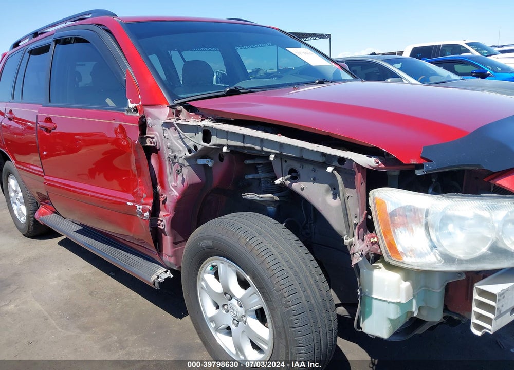 2002 TOYOTA HIGHLANDER V6 VIN: JTEGF21A420060474