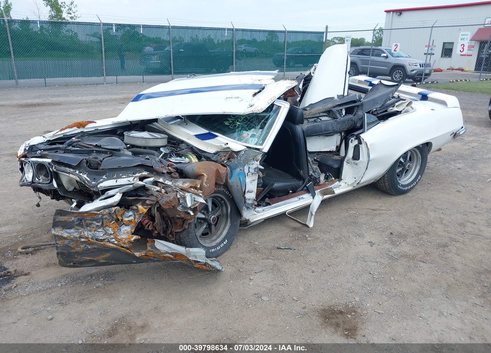 1969 PONT FIREBIRD VIN: 223679N601166