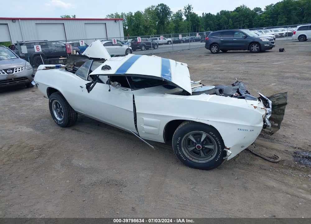 1969 PONT FIREBIRD VIN: 223679N601166