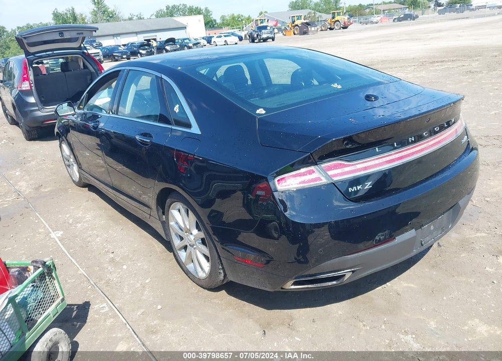 2016 LINCOLN MKZ VIN: 3LN6L2J93GR609244