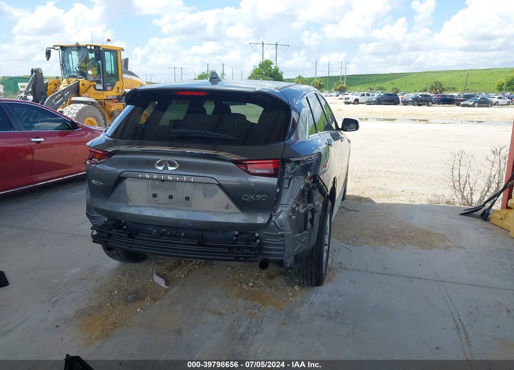 2022 INFINITI QX50 PURE VIN: 3PCAJ5AA4NF115425