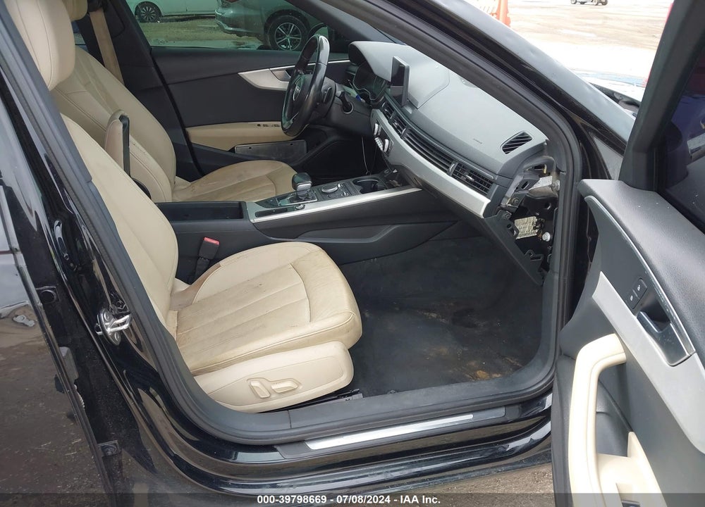 2017 AUDI A4 2.0T PREMIUM VIN: WAUGNAF40HN058072
