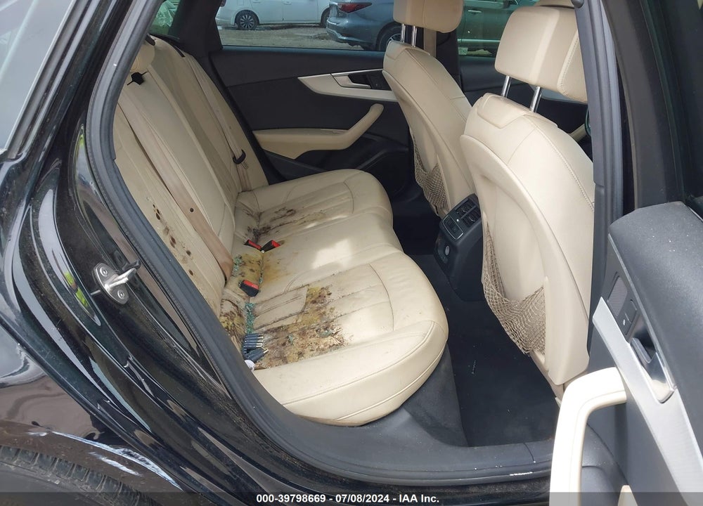 2017 AUDI A4 2.0T PREMIUM VIN: WAUGNAF40HN058072