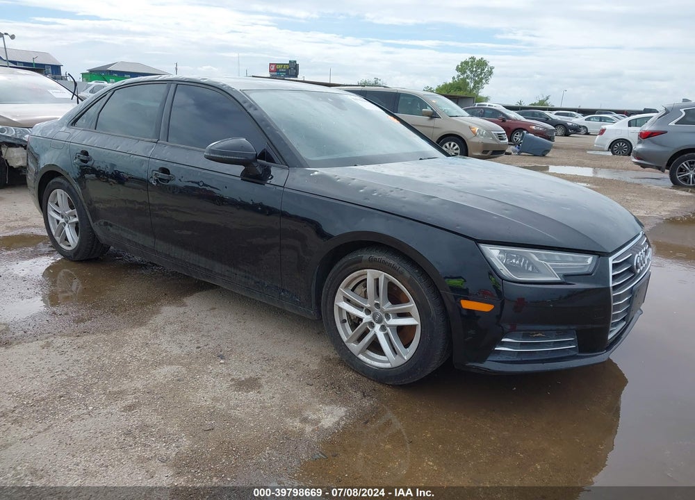 2017 AUDI A4 2.0T PREMIUM VIN: WAUGNAF40HN058072