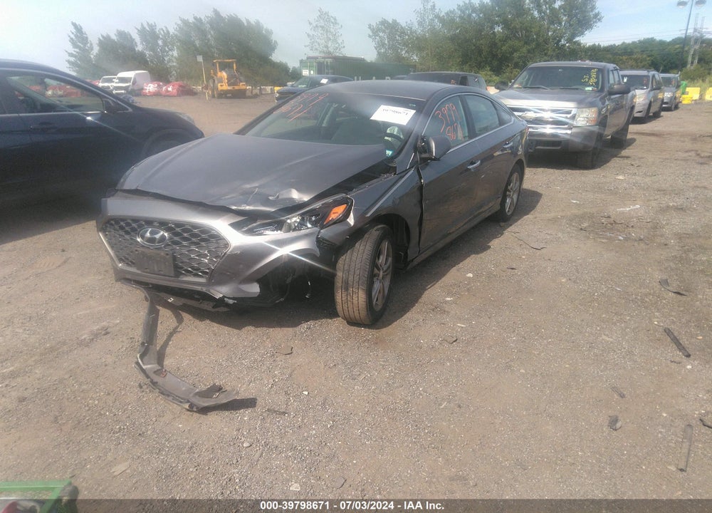 2019 HYUNDAI SONATA SEL VIN: 5NPE34AF7KH761251