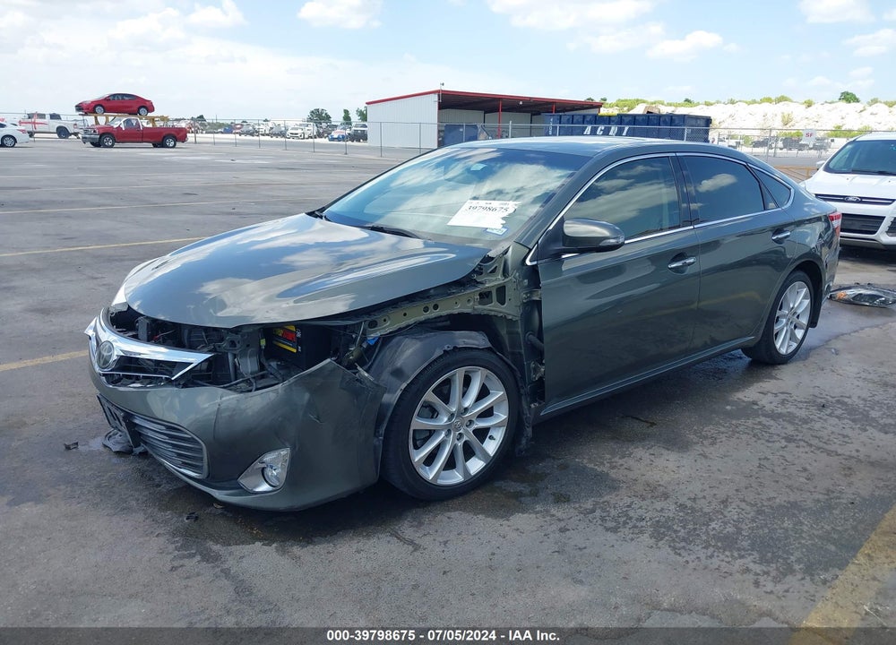 2013 TOYOTA AVALON LIMITED VIN: 4T1BK1EB6DU015986