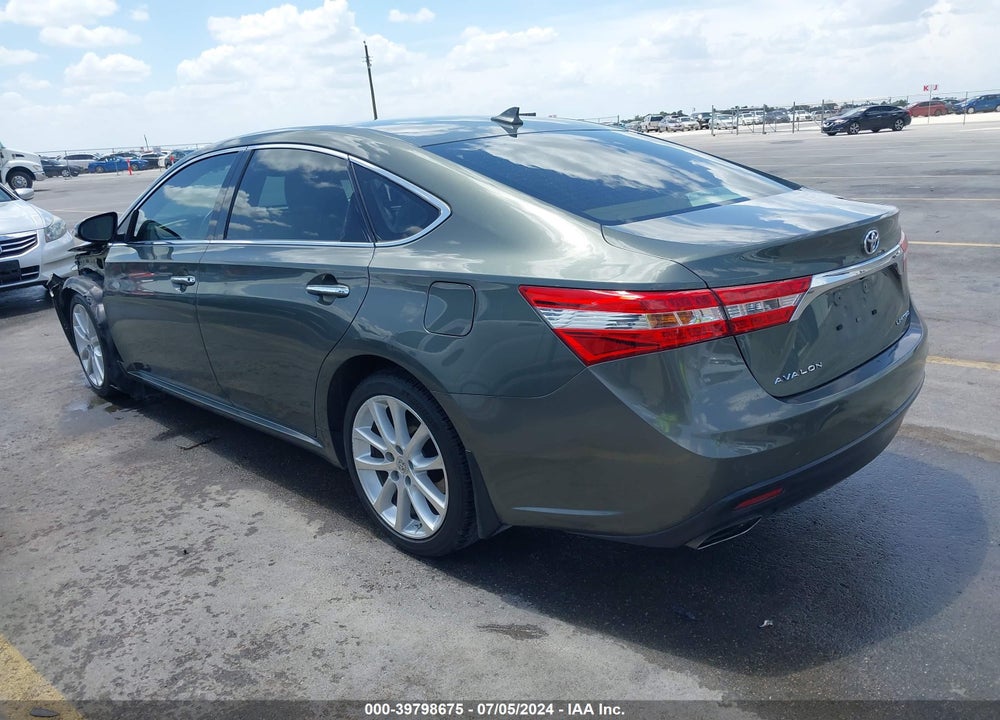 2013 TOYOTA AVALON LIMITED VIN: 4T1BK1EB6DU015986