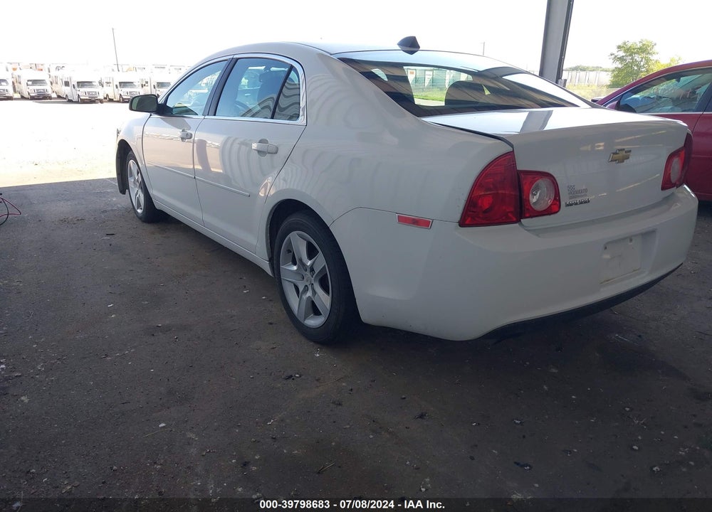 2012 CHEVROLET MALIBU LS VIN: 1G1ZB5E07CF309689
