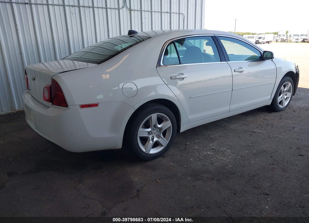 2012 CHEVROLET MALIBU LS VIN: 1G1ZB5E07CF309689