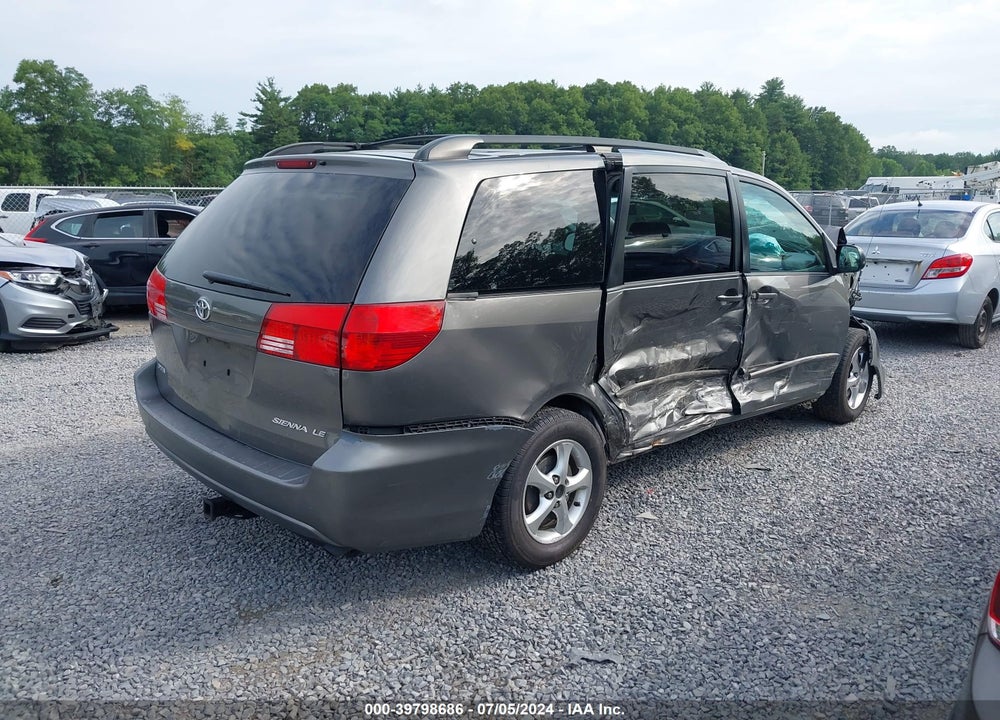 2004 TOYOTA SIENNA LE VIN: 5TDZA23C54S122278