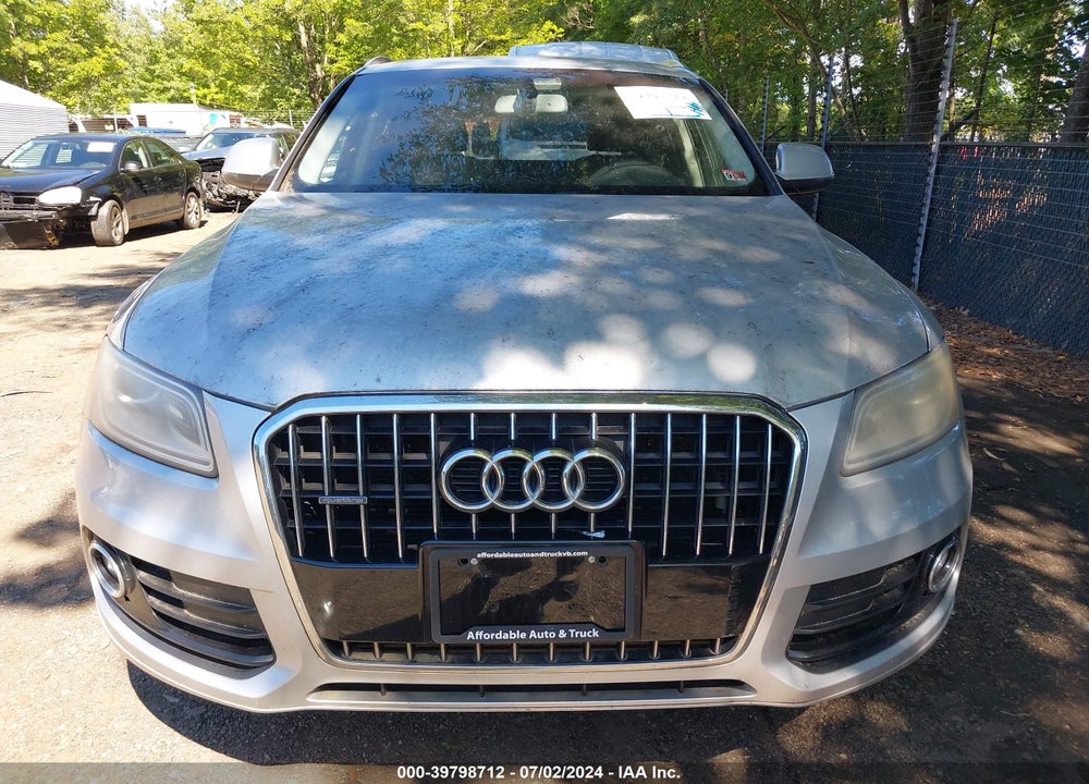 2014 AUDI Q5 2.0T PREMIUM VIN: WA1LFAFP3EA032555