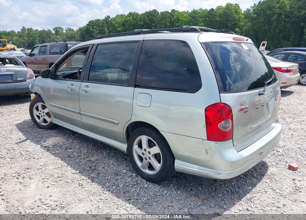 2002 MAZDA MPV ES/LX VIN: JM3LW28J820333609