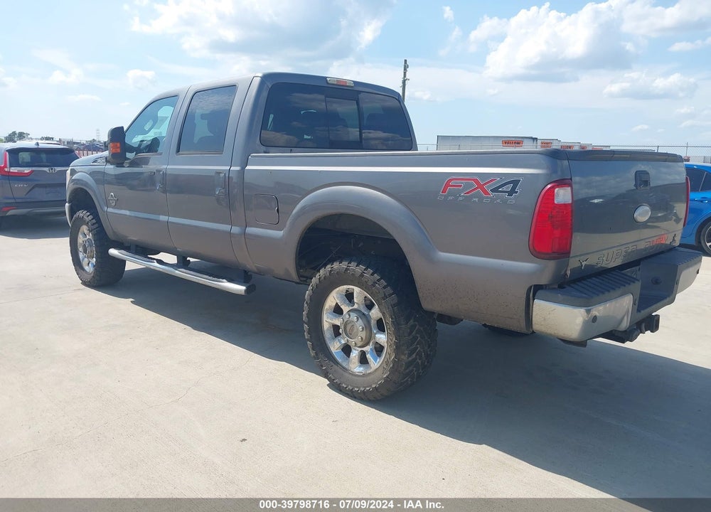 2012 FORD F-250 LARIAT VIN: 1FT7W2BT1CEB29839