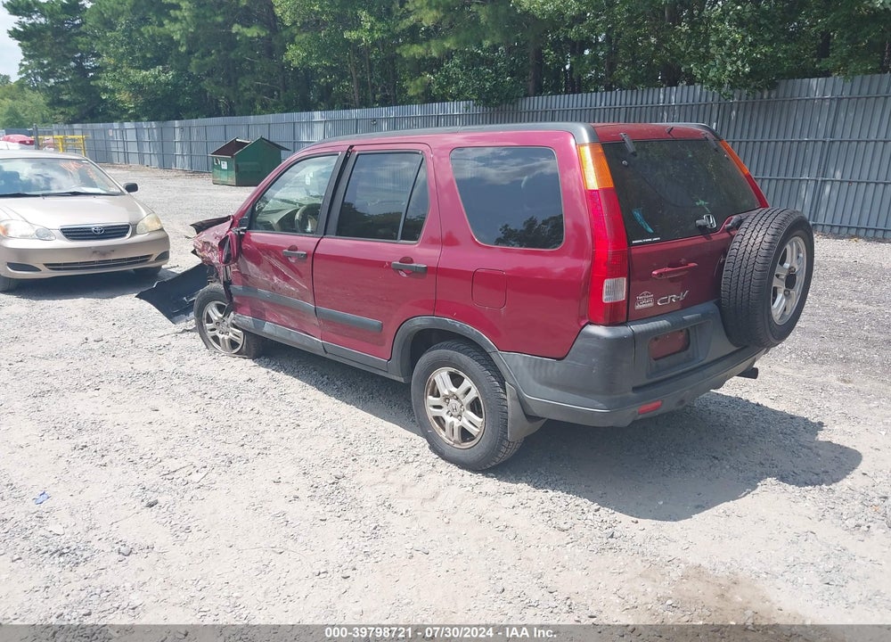 2002 HONDA CR-V EX VIN: JHLRD78882C066525