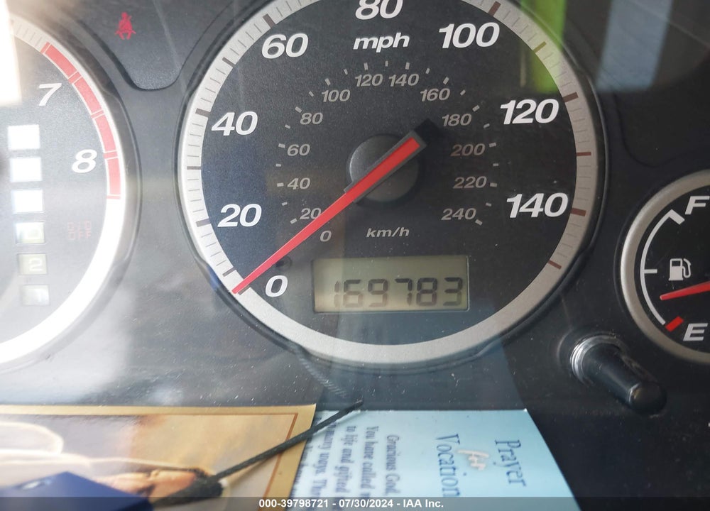 2002 HONDA CR-V EX VIN: JHLRD78882C066525