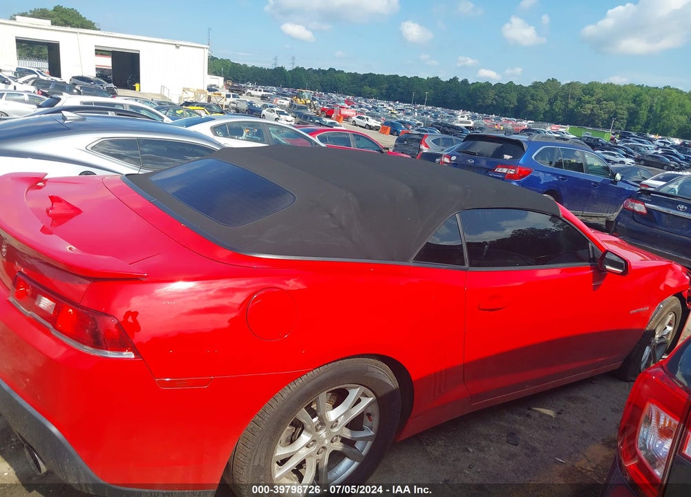 2014 CHEVROLET CAMARO 1LT VIN: 2G1FB3D3XE9317042