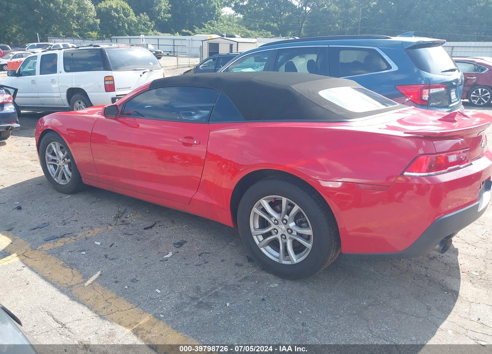 2014 CHEVROLET CAMARO 1LT VIN: 2G1FB3D3XE9317042
