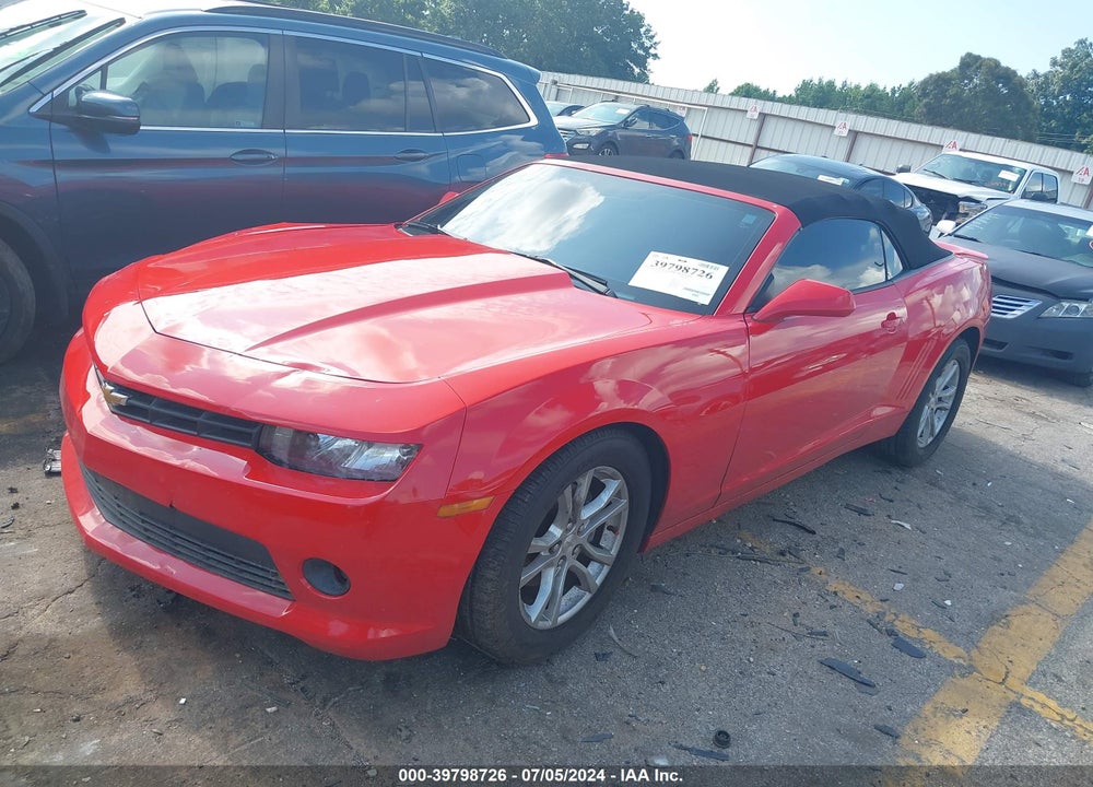 2014 CHEVROLET CAMARO 1LT VIN: 2G1FB3D3XE9317042