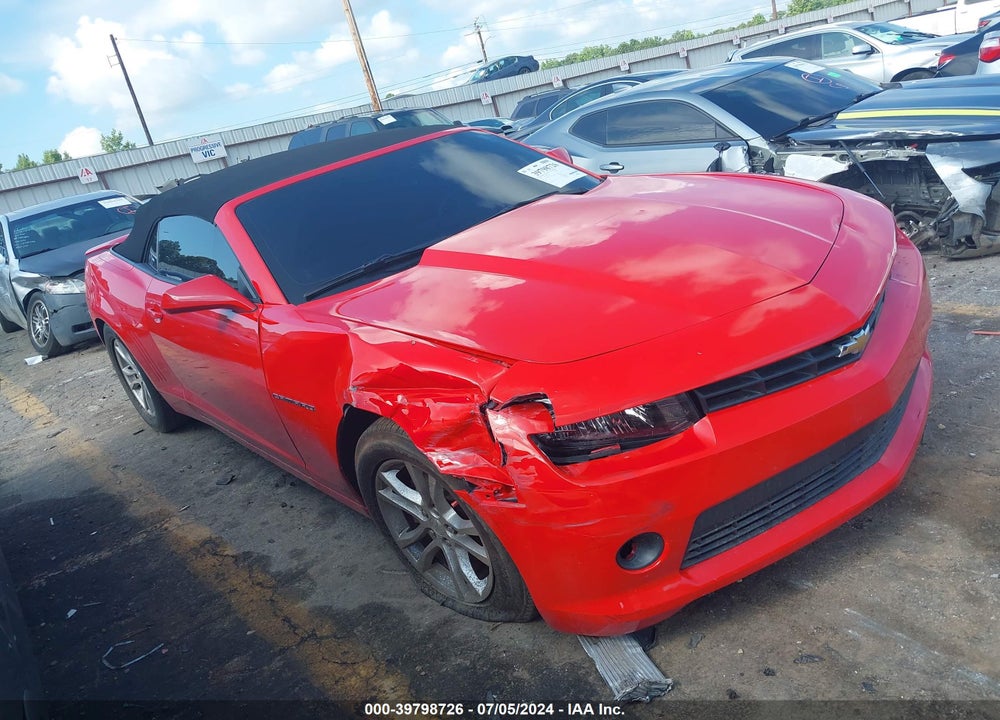 2014 CHEVROLET CAMARO 1LT VIN: 2G1FB3D3XE9317042