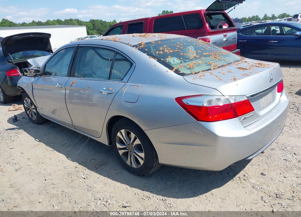 2014 HONDA ACCORD LX VIN: 1HGCR2F3XEA075436