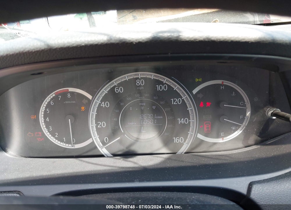 2014 HONDA ACCORD LX VIN: 1HGCR2F3XEA075436