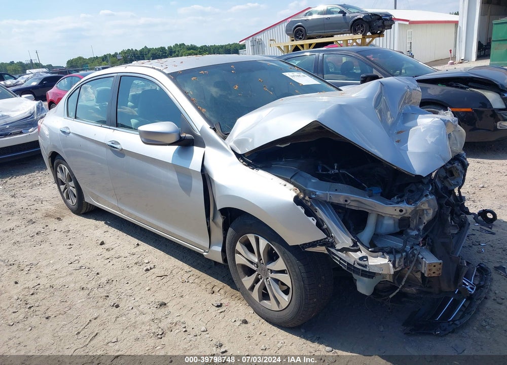2014 HONDA ACCORD LX VIN: 1HGCR2F3XEA075436