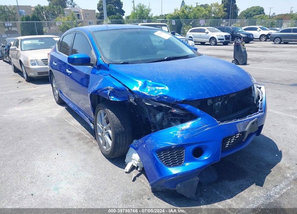 2013 NISSAN SENTRA SR VIN: 3N1AB7AP8DL658485