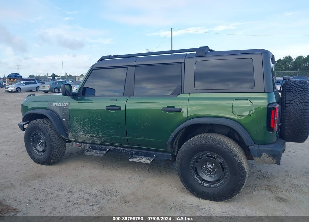 2022 FORD BRONCO EVERGLADES VIN: 1FMEE5DH7NLB48586