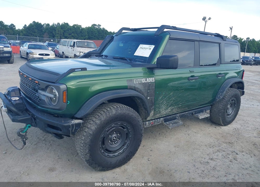 2022 FORD BRONCO EVERGLADES VIN: 1FMEE5DH7NLB48586