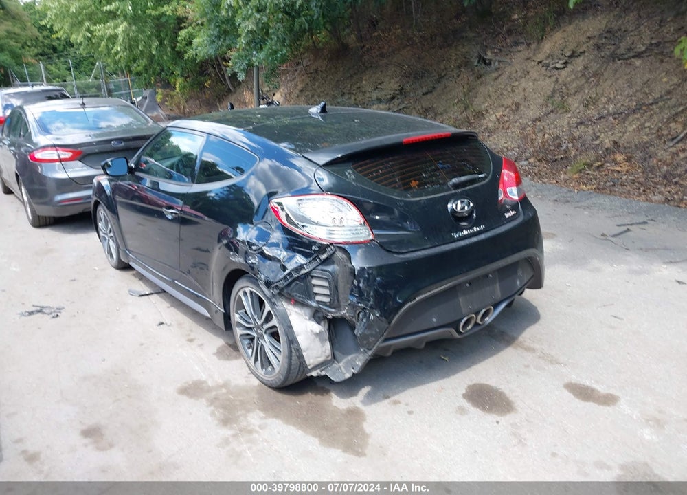 2016 HYUNDAI VELOSTER TURBO VIN: KMHTC6AE7GU302403