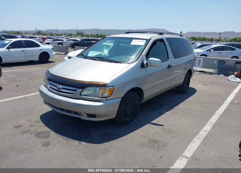 2002 TOYOTA SIENNA CE VIN: 4T3ZF19C12U437738