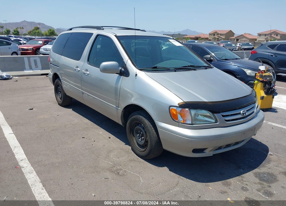 2002 TOYOTA SIENNA CE VIN: 4T3ZF19C12U437738